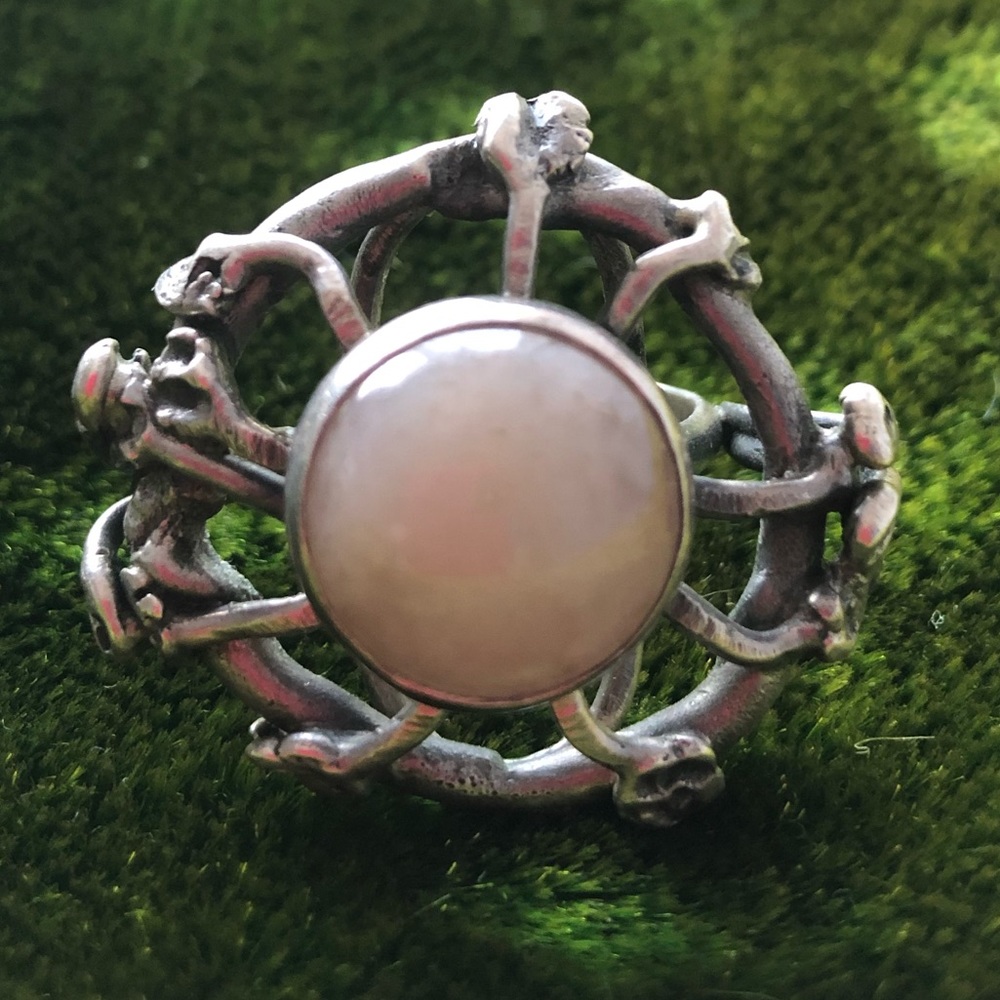 Vintage European silver ring